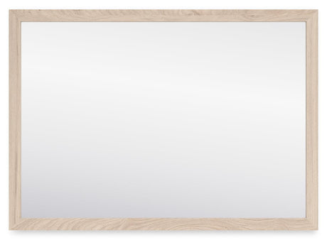 Cadmori Tan Bedroom Mirror by Ashley at Eve Furniture
