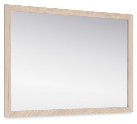 Cadmori Tan Bedroom Mirror by Ashley at Eve Furniture