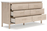 Cadmori Tan/Beige Full Upholstered Platform Bedroom Set by Ashley at Eve Furniture