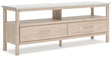 Cadmori Two-tone 71" TV Stand by Ashley at Eve Furniture