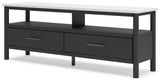 Cadmori Two-tone 71" TV Stand by Ashley at Eve Furniture