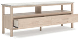 Cadmori Two-tone 71" TV Stand by Ashley at Eve Furniture