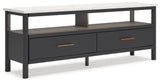 Cadmori Two-tone 71" TV Stand by Ashley at Eve Furniture