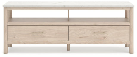 Cadmori Two-tone 71" TV Stand by Ashley at Eve Furniture