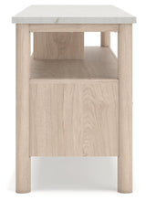 Cadmori Two-tone 71" TV Stand by Ashley at Eve Furniture