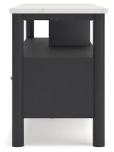 Cadmori Two-tone 71" TV Stand by Ashley at Eve Furniture