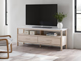 Cadmori Two-tone 71" TV Stand by Ashley at Eve Furniture