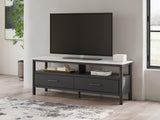 Cadmori Two-tone 71" TV Stand by Ashley at Eve Furniture