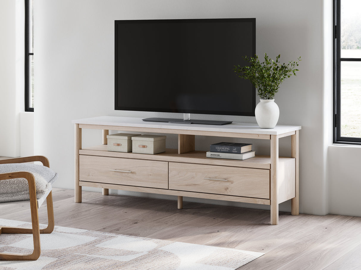 Cadmori Two-tone 71" TV Stand