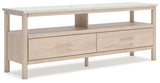 Cadmori Two-tone 71" TV Stand