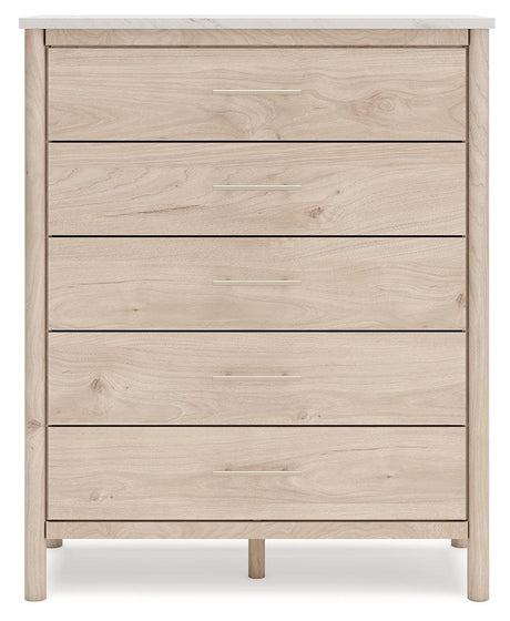 Cadmori Two-tone Chest of Drawers by Ashley at Eve Furniture