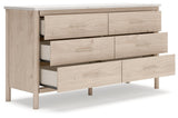 Cadmori Two-tone Dresser by Ashley at Eve Furniture