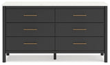 Cadmori Two-tone Dresser by Ashley at Eve Furniture