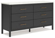 Cadmori Two-tone Dresser by Ashley at Eve Furniture