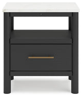 Cadmori Two-tone Nightstand by Ashley at Eve Furniture