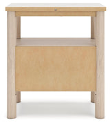 Cadmori Two-tone Nightstand by Ashley at Eve Furniture