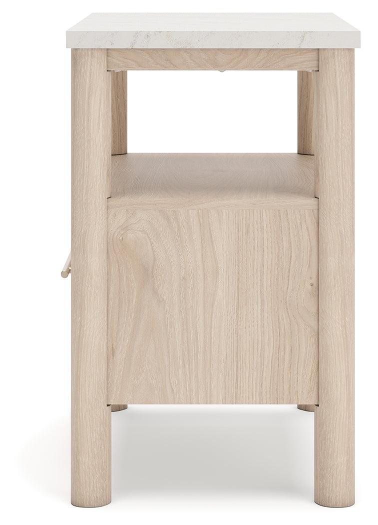 Cadmori Two-tone Nightstand by Ashley at Eve Furniture