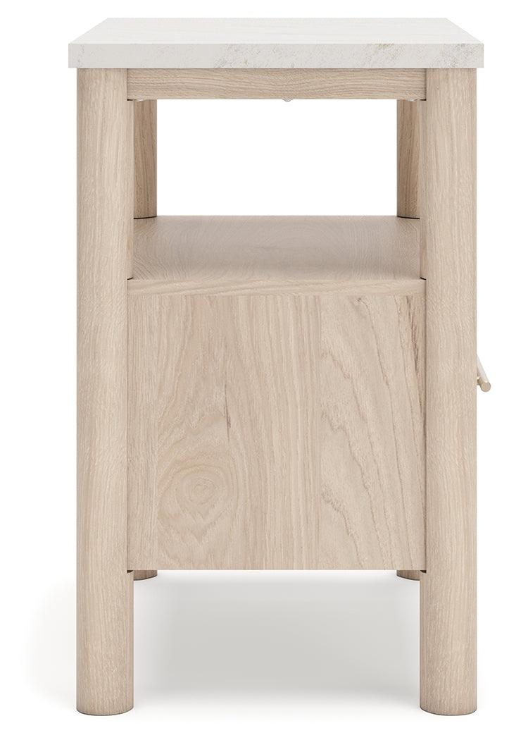 Cadmori Two-tone Nightstand by Ashley at Eve Furniture