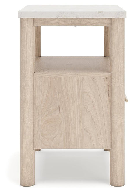 Cadmori Two-tone Nightstand by Ashley at Eve Furniture