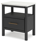 Cadmori Two-tone Nightstand by Ashley at Eve Furniture