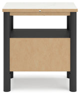 Cadmori Two-tone Nightstand