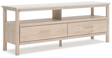 Cadmori Two-tone 71" TV Stand by Ashley at Eve Furniture