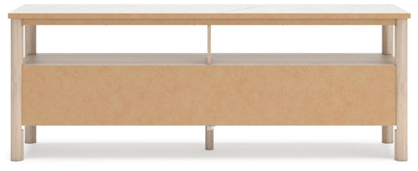 Cadmori Two-tone 71" TV Stand by Ashley at Eve Furniture