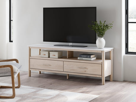 Cadmori Two-tone 71" TV Stand by Ashley at Eve Furniture
