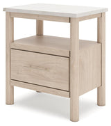 Cadmori Two-tone Nightstand by Ashley at Eve Furniture