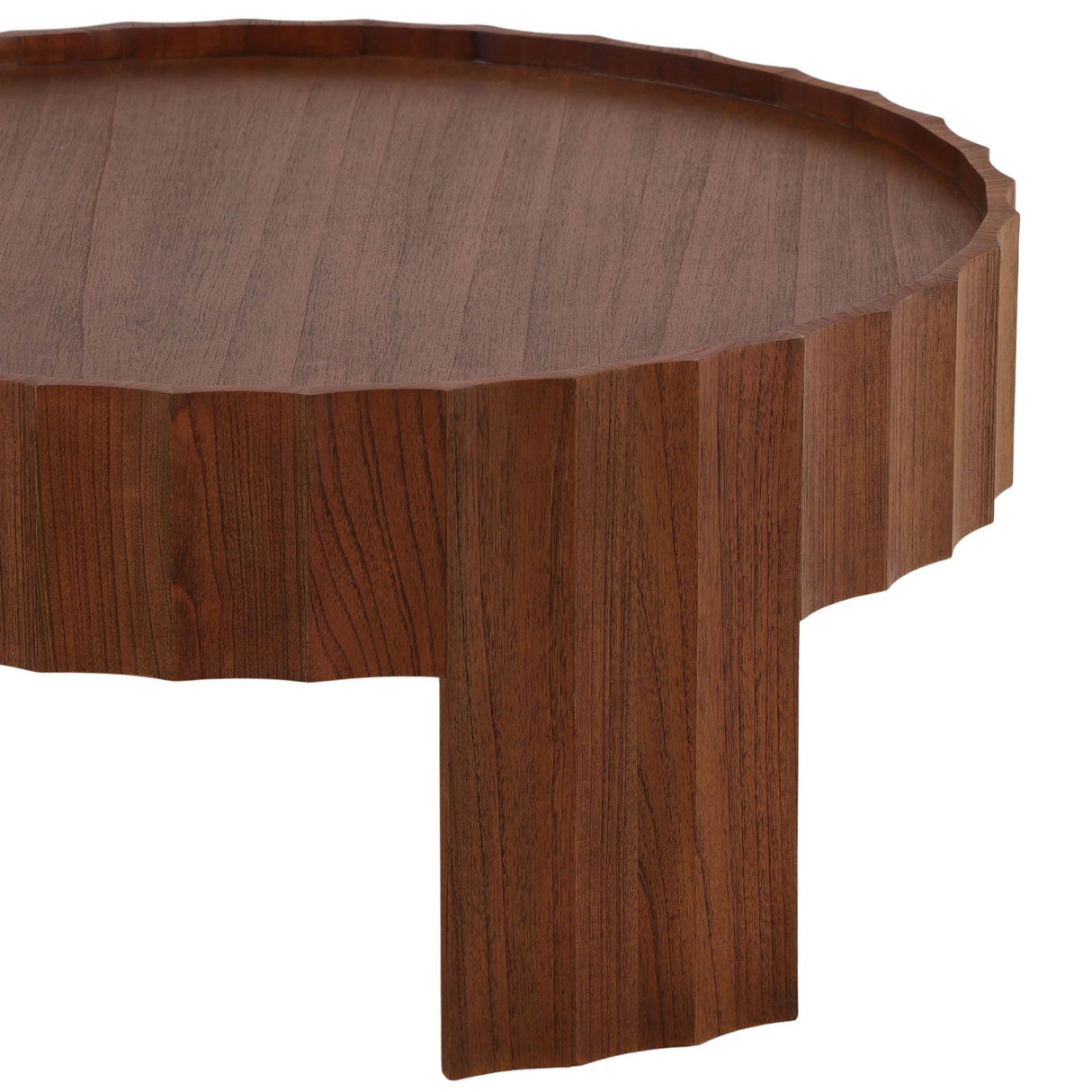 Cadwell Coffee Table, Brown by Dovetail at Eve Furniture