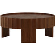 Cadwell Coffee Table, Brown by Dovetail at Eve Furniture