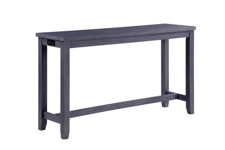 Caerleon Antique Blue/Gray 4 Pc. Counter Ht. Set by Furniture of America at Eve Furniture