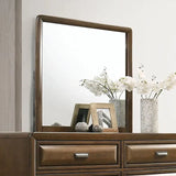 Caerwys Brown/Light Gray 5-Piece Queen Bedroom Set by Furniture of America at Eve Furniture