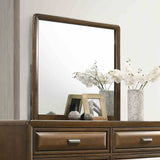 Caerwys Brown/Light Gray 5-Piece Queen Bedroom Set by Furniture of America at Eve Furniture