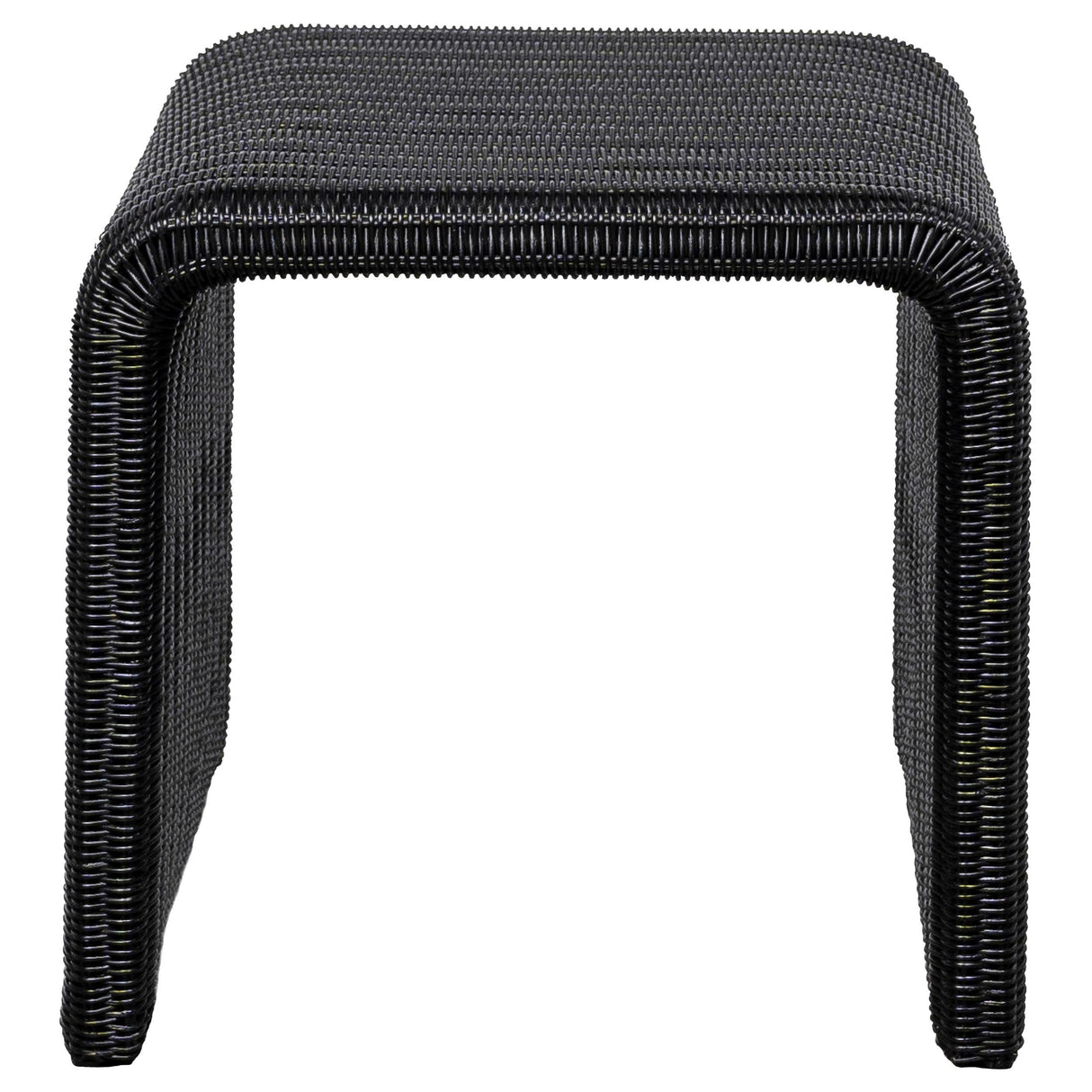 Cahya Black 2-Piece Rattan Coffee and End Table Set by Coaster at Eve Furniture