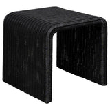 Cahya Black 3-Piece Rattan Coffee and End Table Set by Coaster at Eve Furniture