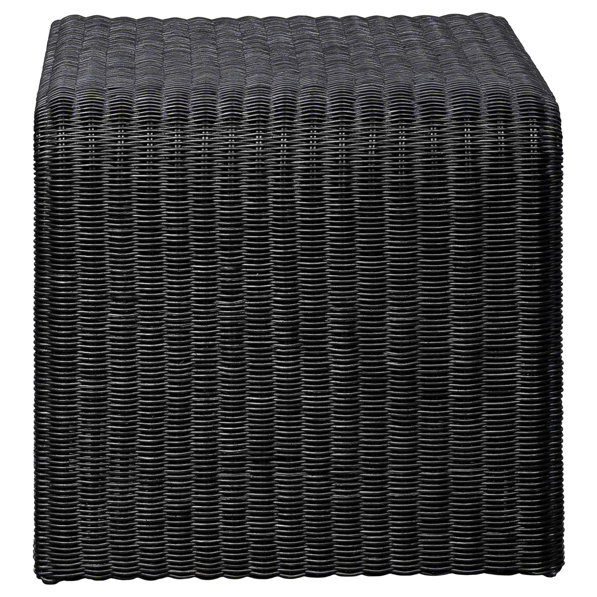 Cahya Black 3-Piece Rattan Coffee and End Table Set by Coaster at Eve Furniture