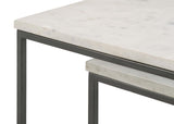 Caine 3-Piece Nesting Table with Marble Top