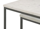 Medora White 3-piece Marble Top Nesting Table Set by Coaster at Eve Furniture