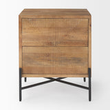 Cairo 22.0L x 22.0W x 26.0H Wood 2 Drawer Accent table by Mercana at Eve Furniture
