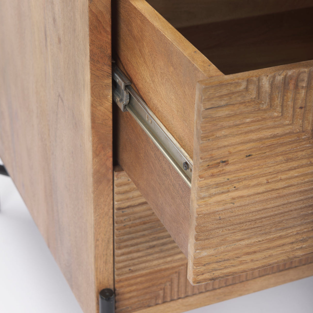 Cairo 22.0L x 22.0W x 26.0H Wood 2 Drawer Accent table by Mercana at Eve Furniture