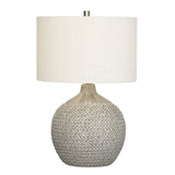 Cairo Grey Table Lamp by Crestview at Eve Furniture