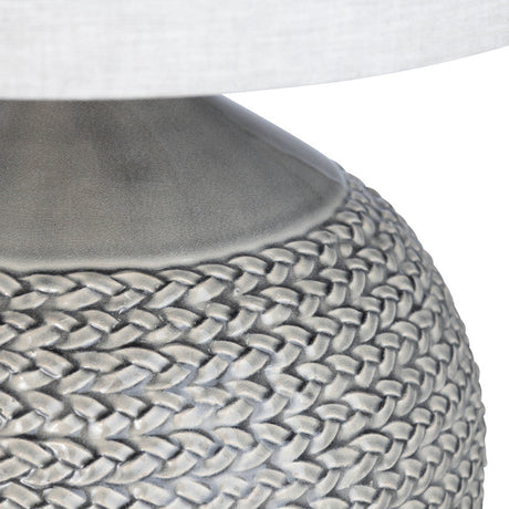 Cairo Grey Table Lamp by Crestview at Eve Furniture