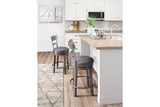 Caitbrook Gray Counter Height Barstool by Ashley at Eve Furniture