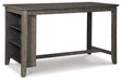 Caitbrook Gray Counter Height Dining Table by Ashley at Eve Furniture