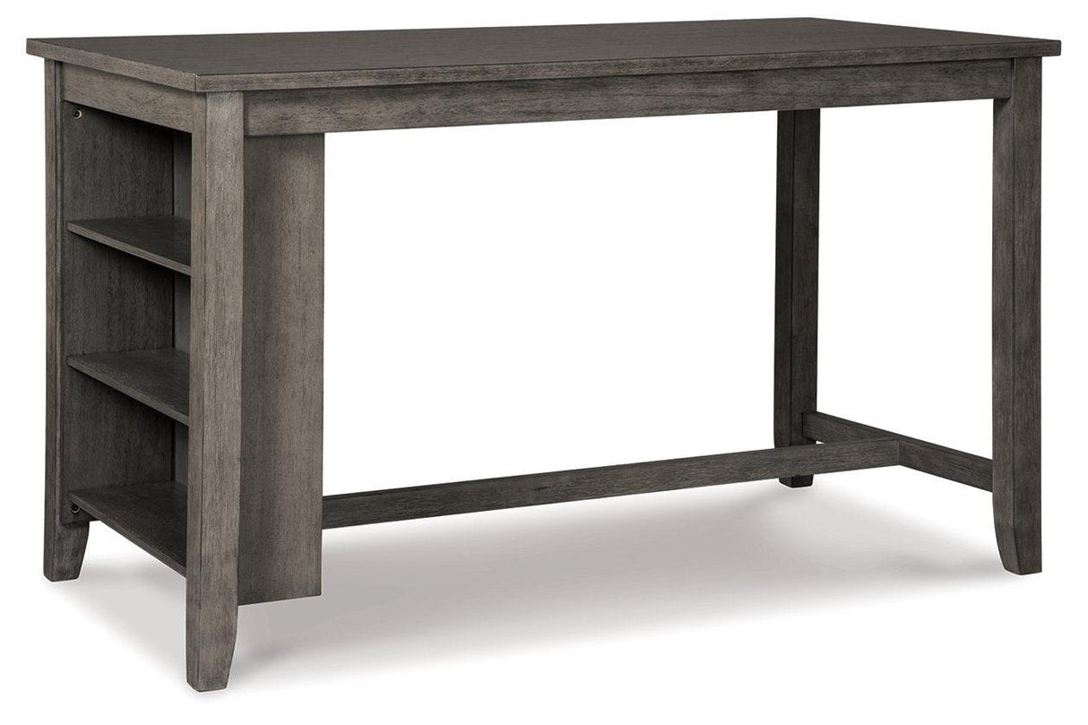 Caitbrook Gray Counter Height Dining Table by Ashley at Eve Furniture
