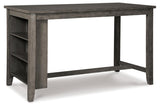 Caitbrook Gray Counter Height Dining Table by Ashley at Eve Furniture