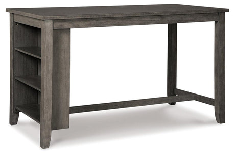 Caitbrook Gray Counter Height Dining Table by Ashley at Eve Furniture