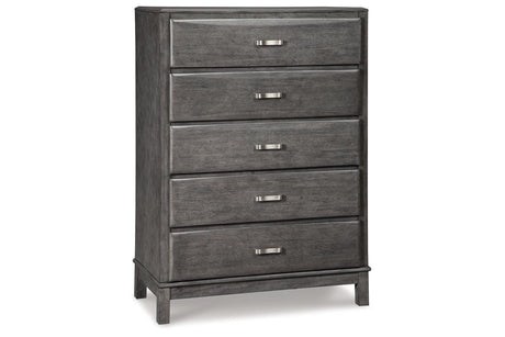 Caitbrook Gray Chest of Drawers by Ashley at Eve Furniture