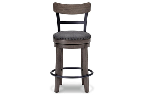 Caitbrook Gray Counter Height Barstool by Ashley at Eve Furniture